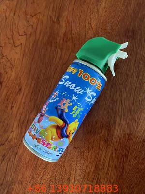 방수 4홀 스노우 에어로졸 스프레이 밸브 & 액추에이터, 고강도 겨울 효과 노즐 (장식용 스프레이)