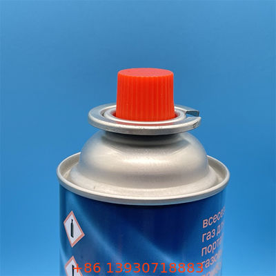 Aerosol Butane Gas Valve with Cover for Camping Stoves & Culinary Torches