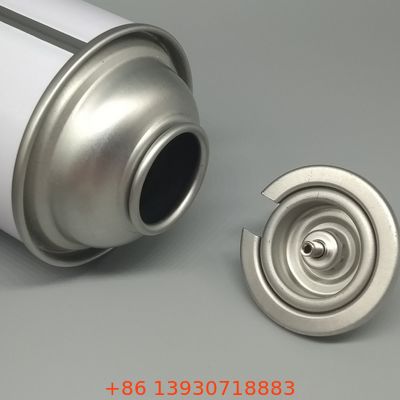 유출 방지 밸브가 있는 부탄 가스 카트리지는 휴대용 오븐과 호환됩니다.