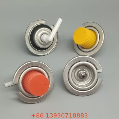 휴대용 연소기와 호환되는 고압 부탄 가스 카트리지 밸브