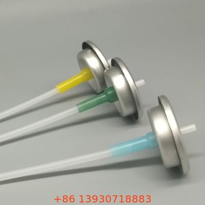 고운 분무와 조절된 분사량을 갖춘 프리미엄 헤어케어 스프레이용 우아한 계량 에어로졸 밸브