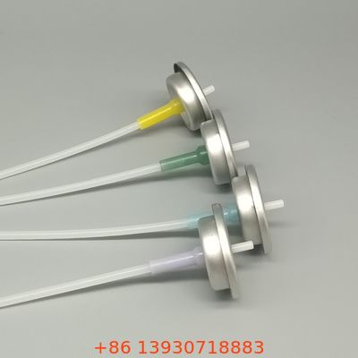 플래스틱 스팀 미터링 밸브 에어로솔 공기 신선기 용기 자동 향수 분배기