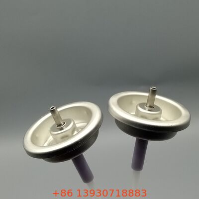 정밀 1인치 플라스틱 및 금속 스템 계량 에어로졸 밸브 (제어된 분사용)