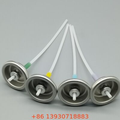 에어 프레셔너 스프레이 및 냄새 제어를 위한 액추에이터가 있는 에어로졸 계량 밸브