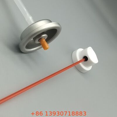 오일 침투를 위한 누출 방지 압착 씰 설계를 갖춘 에어로졸 WD-40 스프레이 밸브