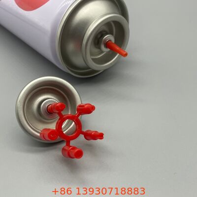 부드럽고 안정적인 흐름을 가진 재충전 가능한 조화기를 위한 컴팩트 부탄 가스 밸브