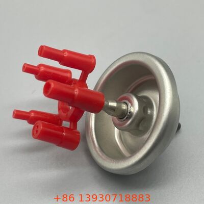 부드럽고 안정적인 흐름을 가진 재충전 가능한 조화기를 위한 컴팩트 부탄 가스 밸브