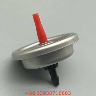 플라스틱 줄기가 있는 부탄 가스 리필 캔용 라이터 가스 리필 에어로졸 밸브
