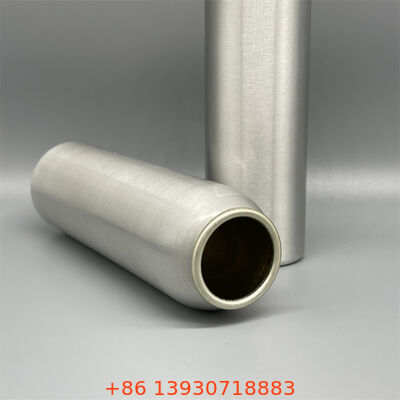 알루미늄 에어로졸 용기, 부드러운 외면으로 인쇄 및 무선 누출 방지 무한 재활용 가능한 구조