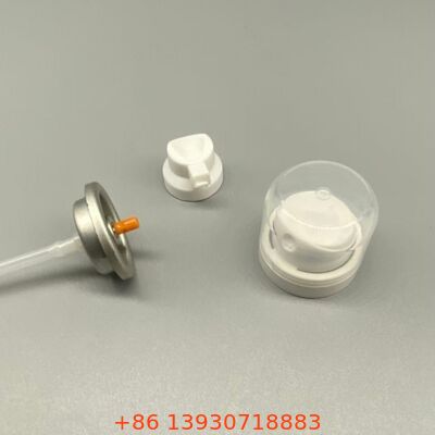 잔류 없는 성능과 360도 작동을 위한 초미세 안개 노즐 에어로졸 스프레이 밸브