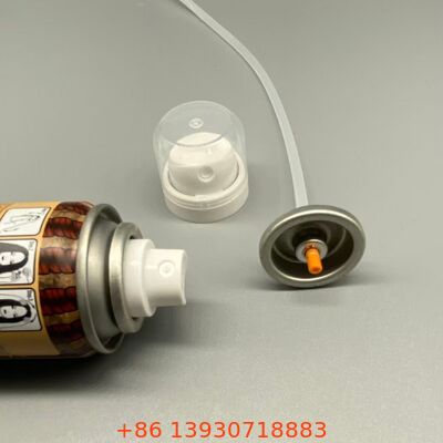 잔류 없는 성능과 360도 작동을 위한 초미세 안개 노즐 에어로졸 스프레이 밸브