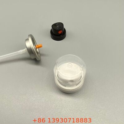 잔류 없는 성능과 360도 작동을 위한 초미세 안개 노즐 에어로졸 스프레이 밸브