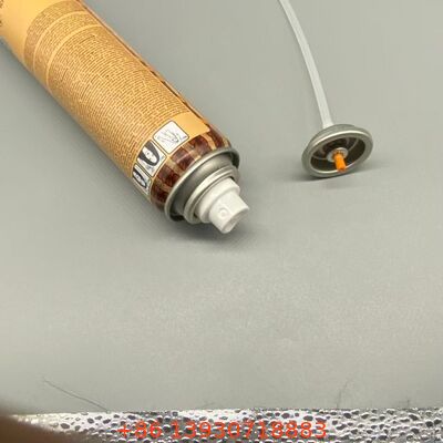 일관된 원자화, 안정적인 흐름 속도 및 잔류 없는 성능의 드라이 샴푸 에어로솔 스프레이 밸브