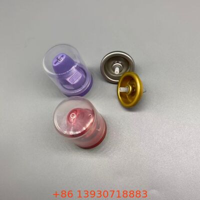 알루미늄 건축물 부식 내성 에어로졸 스프레이 밸브 모스 헤어 360도 기능