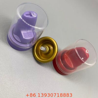 안전 밀폐와 360도 기능이있는 전문 스타일링을위한 뒤집어진 알루미늄 밸브