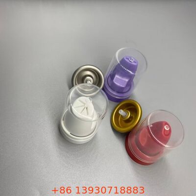 머리 머세용 360도 기능을 가진 역전 분비식 부식 저항성 에어로졸 밸브