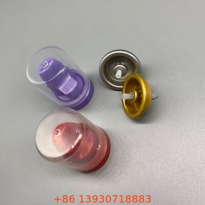 헤어 무스를 위한 역분사 에어로졸 스프레이 밸브 (내식성 및 360도 기능)