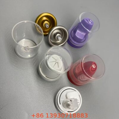 알루미늄 건축물 부식 내성 에어로졸 스프레이 밸브 모스 헤어 360도 기능