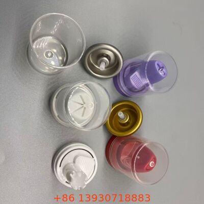 머리 머세용 360도 기능을 가진 역전 분비식 부식 저항성 에어로졸 밸브