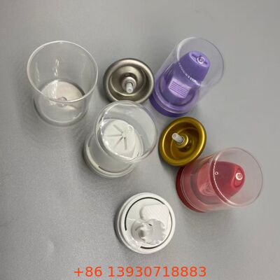 헤어 무스를 위한 역분사 에어로졸 스프레이 밸브 (내식성 및 360도 기능)