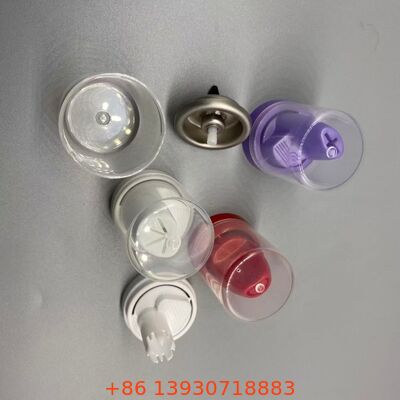 머리 머세용 360도 기능을 가진 역전 분비식 부식 저항성 에어로졸 밸브