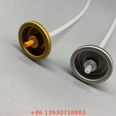 누출 방지 및 막힘에 저항하는 디오더런트 몸 스프레이 밸브 360 ° 분배 기술 및 표준 알루미늄 캔에 보편적으로 적합