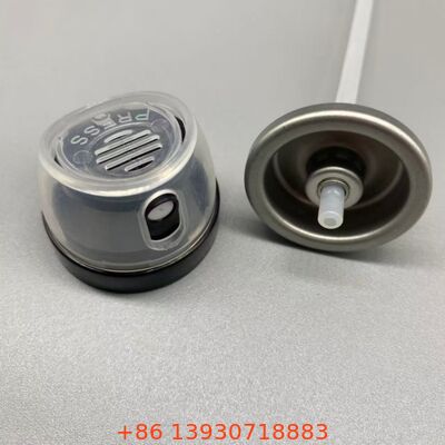 누출 방지 및 막힘에 저항하는 디오더런트 몸 스프레이 밸브 360 ° 분배 기술 및 표준 알루미늄 캔에 보편적으로 적합