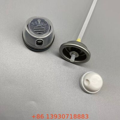 누출 방지 및 막힘 저항 에어로졸 몸 스프레이 밸브 360 ° 분배 기술 및 표준 알루미늄 캔에 유니버설 적합