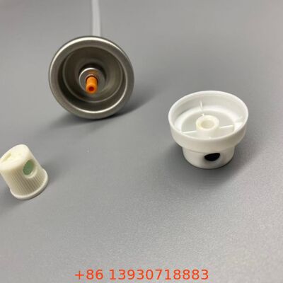 전문적인 헤어 케어용으로 정밀 안개 차단 노즐과 화학 저항성 구조를 갖춘 에어로졸 헤어 접착제 밸브