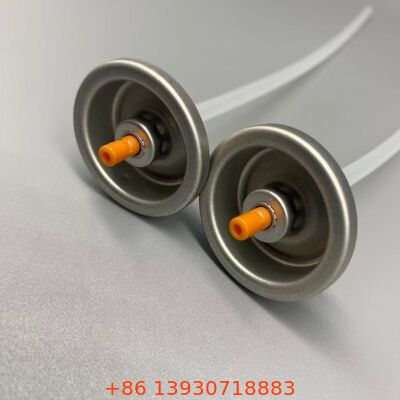 전문적인 헤어 케어용으로 정밀 안개 차단 노즐과 화학 저항성 구조를 갖춘 에어로졸 헤어 접착제 밸브