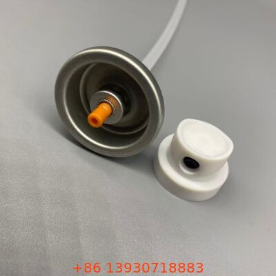 정밀 안개 차단 노즐 화학 저항성 에어로졸 스프레이 밸브 헤어 접착제 및 접착제 사용