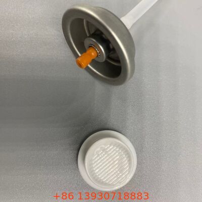 정밀 안개 차단 노즐 화학 저항성 에어로졸 스프레이 밸브 헤어 접착제 및 접착제 사용