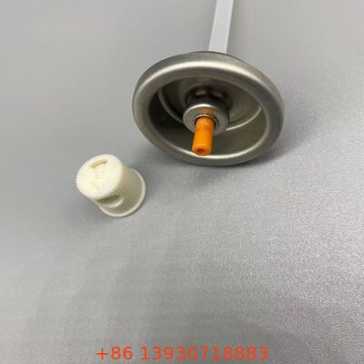 정밀 안개 차단 노즐 화학 저항성 에어로졸 스프레이 밸브 헤어 접착제 및 접착제 사용