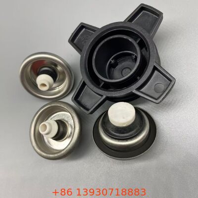 고압 등급 및 막힘에 저항하는 노즐 용용으로 짧은 줄기를 가진 에어로솔 PU 폼 밸브