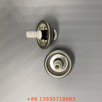 제어된 폼 분배 및 고압 등급 건설을 위한 확장된 디프 튜브 시스템을 가진 에어로솔 PU 폼 밸브