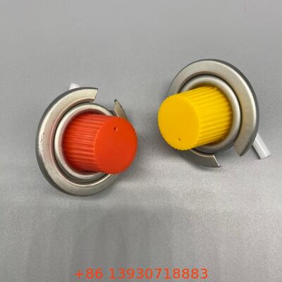 빨간색 덮개와 함께 중량 1 인치 야외 요리 오븐 밸브