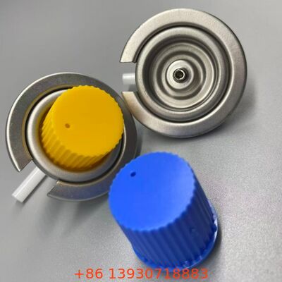 Leak-Proof One Inch Tinplate Butane Gas Valve for Outdoor Cooking and Industrial Solvents