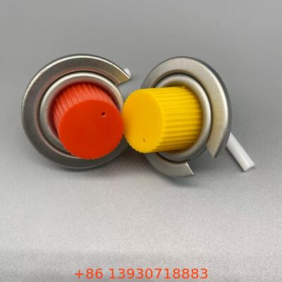 휴대용 오븐 및 산업용 용매에 대한 누출 저항성 설계의 1 인치 주황판 부탄 가스 밸브