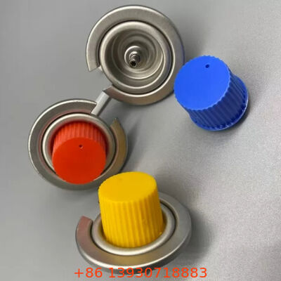 携帯用ストーブおよびトーチ用 1インチ精密漏れ防止ブリキ製ブタンガスバルブ