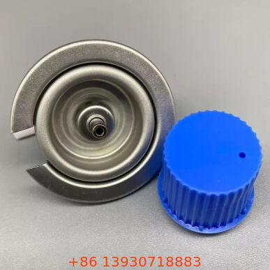 1인치 산업용 야외 가스 스토브 밸브 (빨간색 안전 캡 포함)