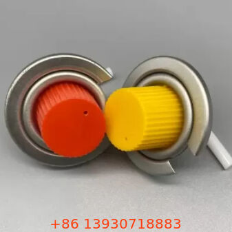 1인치 부식 방지 부탄 가스 밸브 (휴대용 스토브용 강화 누출 방지 기능)