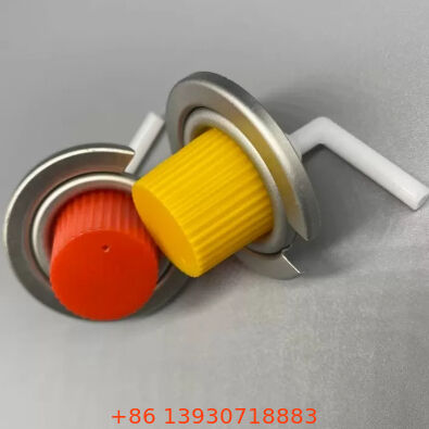 정밀 주석 도금 1인치 부탄 충전 밸브 (정량 토출용)