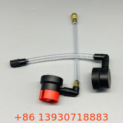 안전 잠금 설계 및 강화 된 고무 구성 요소가있는 중량 구리 타이어 팽창 밸브