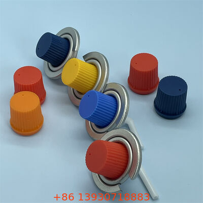 내구성 높은 1인치 야외 스토브 밸브 (빨간색 보호 캡 포함)