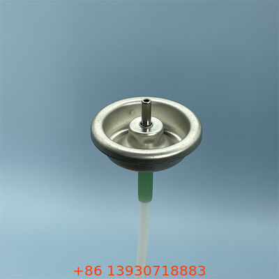 조절 가능한 분사율과 맞춤형 액추에이터 색상을 갖춘 정밀 1인치 계량 에어로졸 밸브