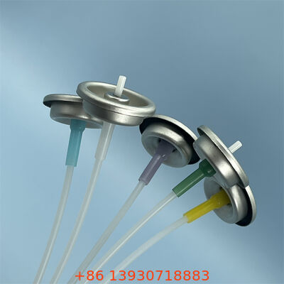 알루미늄 컵 1 인치 측정 된 용량 스프레이 에어로졸 제품용 에어로졸 밸브