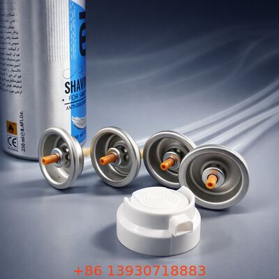 누출 저항성 설계의 청정 분배 면도 크림 밸브