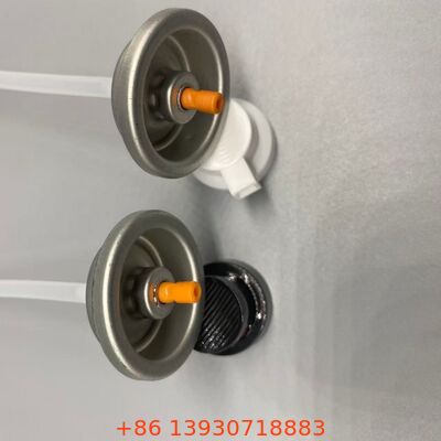 색상 안전 파우더 분배 기술로 드라이 샴푸 에어로졸 밸브
