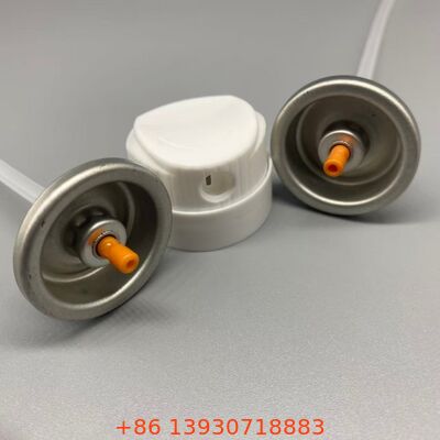 표적 뿌리 적용을 위한 액추에이터가 있는 드라이 샴푸 에어로졸 밸브