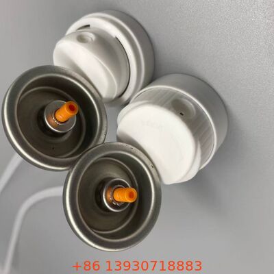 표적 뿌리 적용을 위한 액추에이터가 있는 드라이 샴푸 에어로졸 밸브